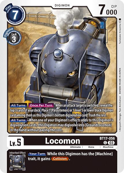 Locomon [BT17-056] [Secret Crisis] | The Time Vault CA