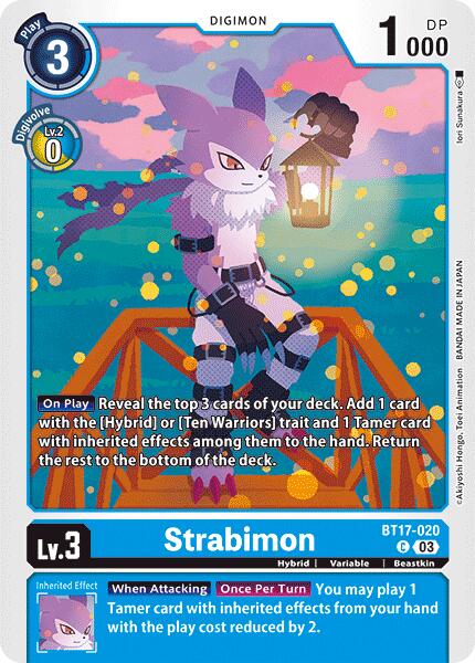 Strabimon [BT17-020] [Secret Crisis] | The Time Vault CA