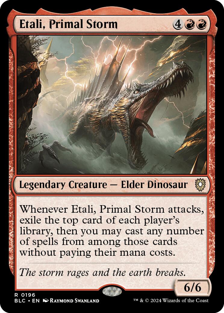 Etali, Primal Storm [Bloomburrow Commander] | The Time Vault CA