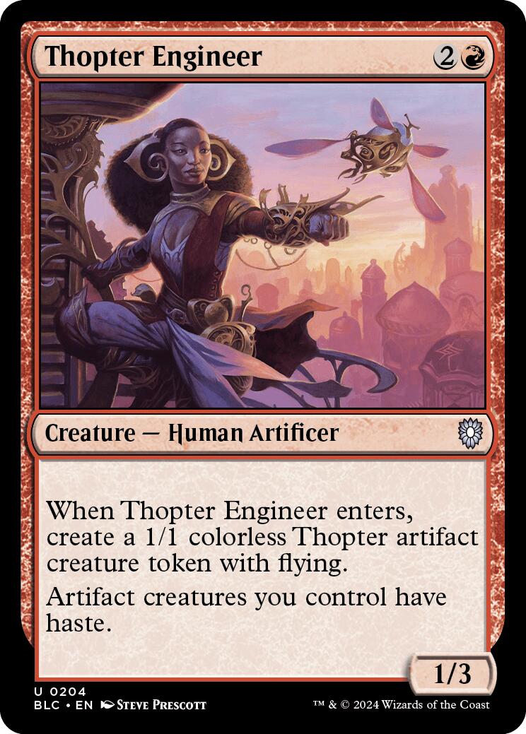 Thopter Engineer [Bloomburrow Commander] | The Time Vault CA