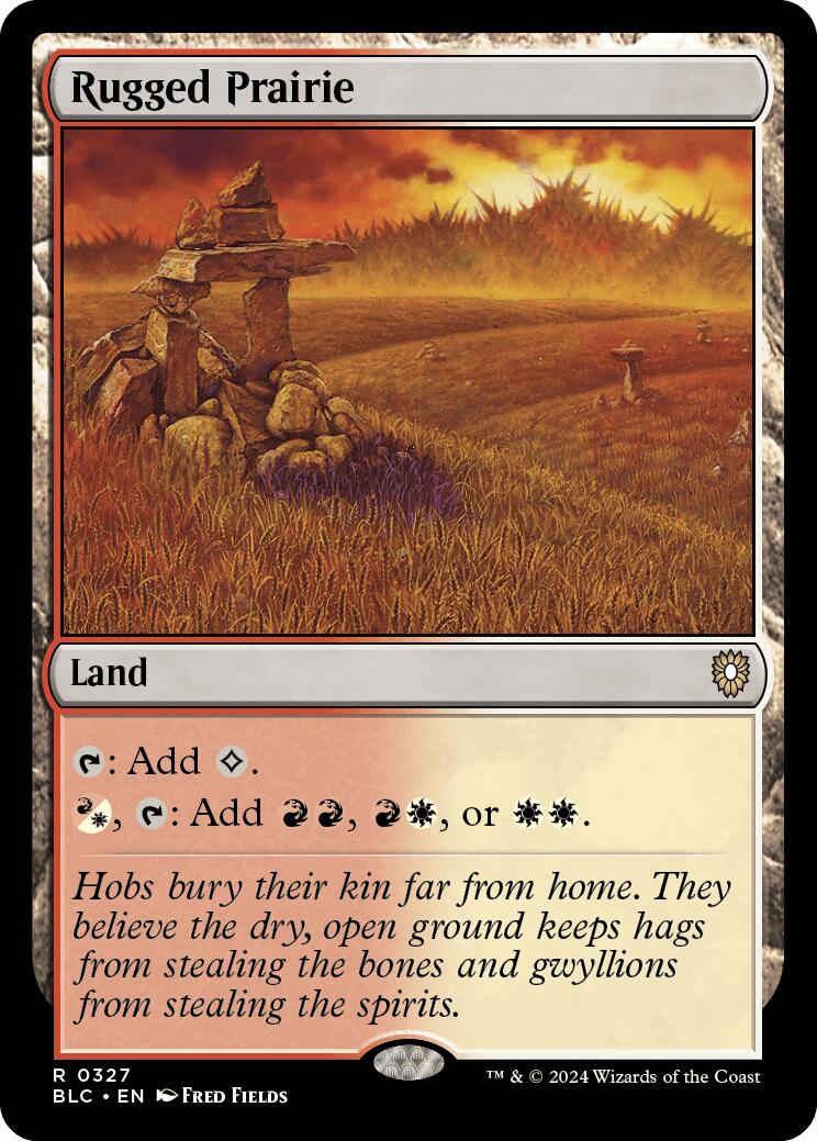 Rugged Prairie [Bloomburrow Commander] | The Time Vault CA