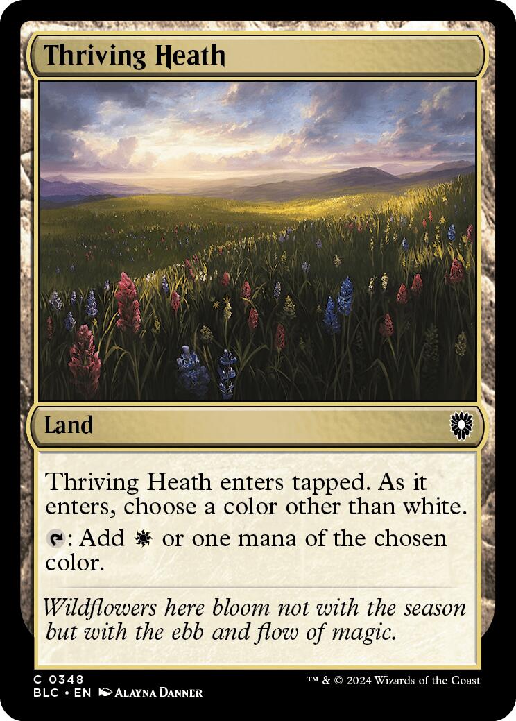 Thriving Heath [Bloomburrow Commander] | The Time Vault CA