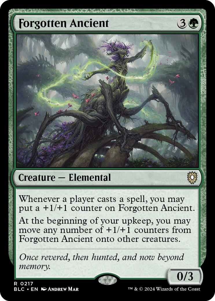 Forgotten Ancient [Bloomburrow Commander] | The Time Vault CA