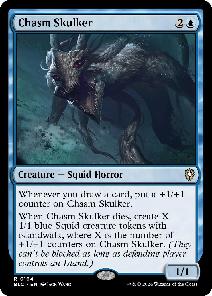 Chasm Skulker [Bloomburrow Commander] | The Time Vault CA