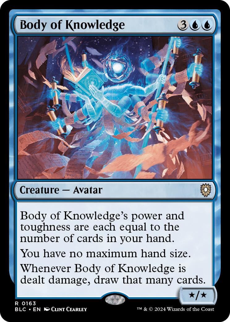 Body of Knowledge [Bloomburrow Commander] | The Time Vault CA