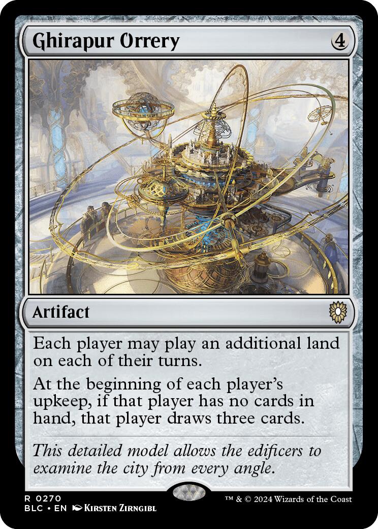 Ghirapur Orrery [Bloomburrow Commander] | The Time Vault CA