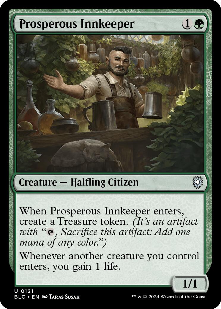 Prosperous Innkeeper [Bloomburrow Commander] | The Time Vault CA