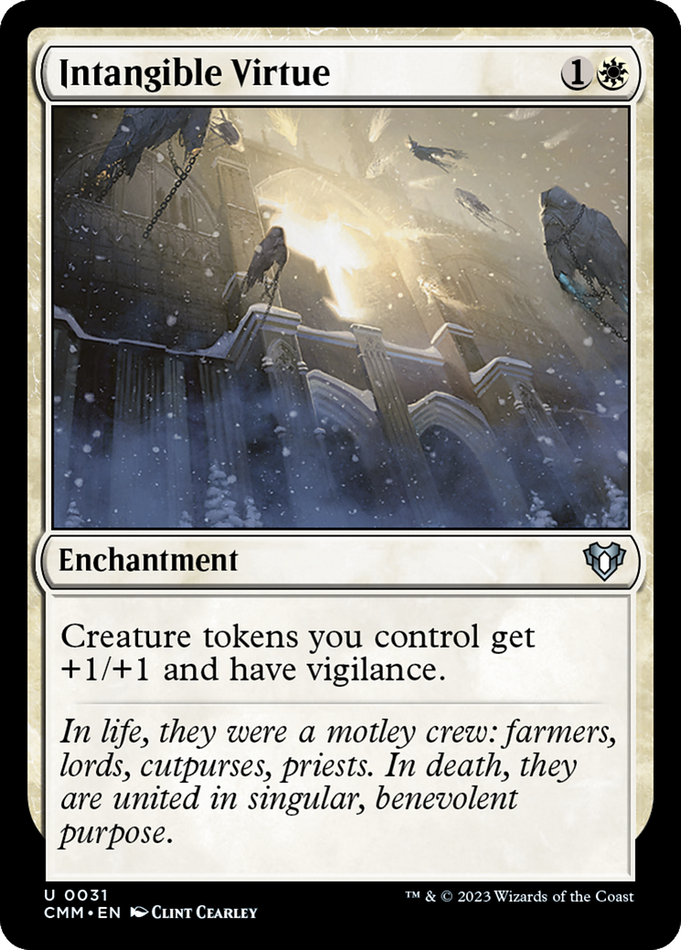 Intangible Virtue [Commander Masters] | The Time Vault CA