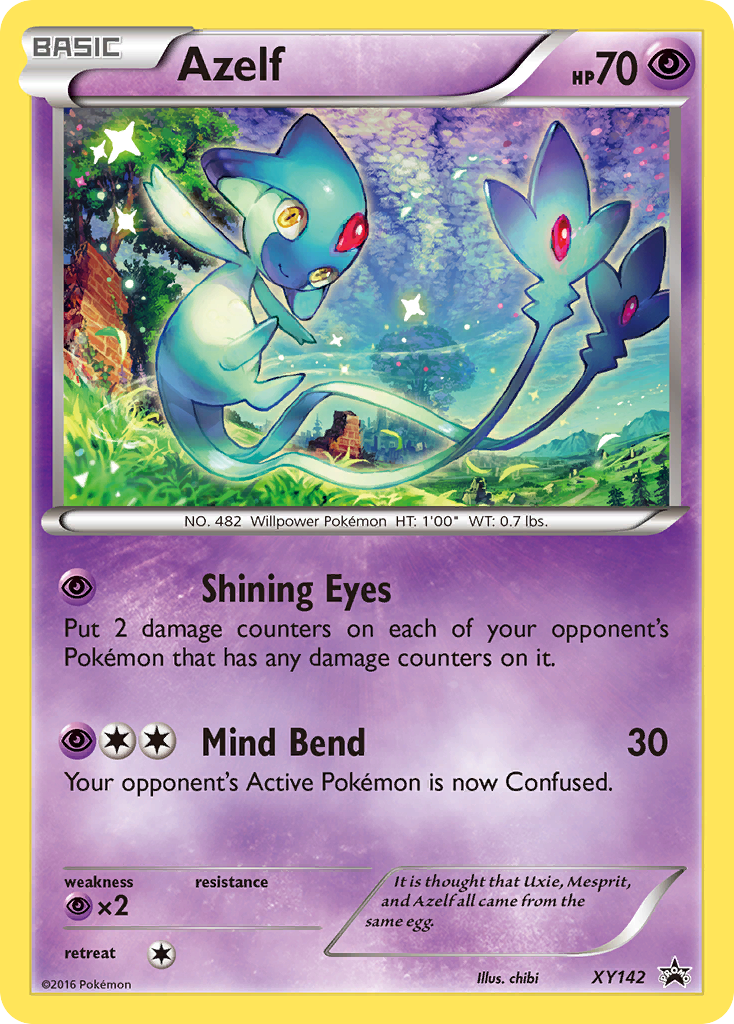 Azelf (XY142) [XY: Black Star Promos] | The Time Vault CA