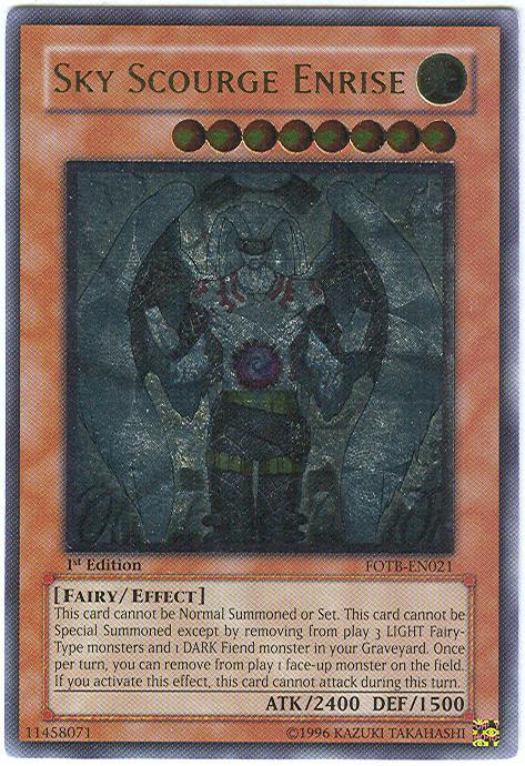 Sky Scourge Enrise [FOTB-EN021] Ultimate Rare | The Time Vault CA
