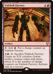 Vulshok Factory [Phyrexia: All Will Be One Commander] | The Time Vault CA