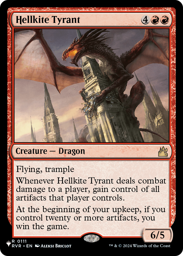 Hellkite Tyrant [The List] | The Time Vault CA