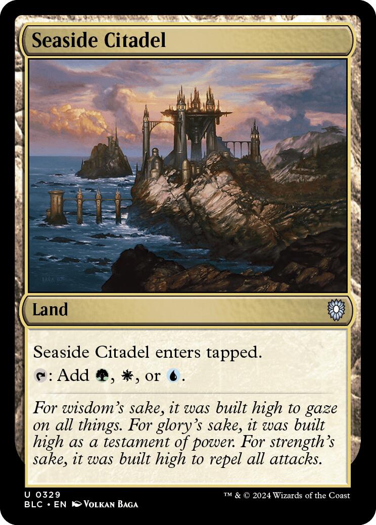 Seaside Citadel [Bloomburrow Commander] | The Time Vault CA