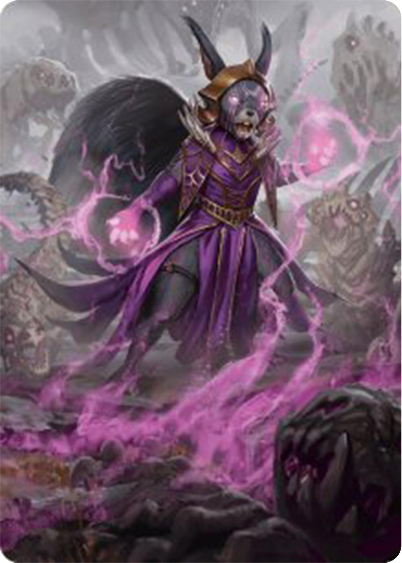 Liliana of the Dark Realms Art Card [Bloomburrow Art Series] | The Time Vault CA