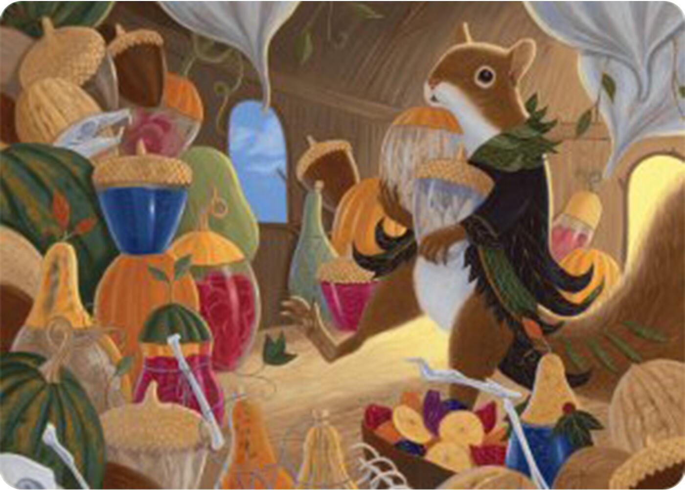 Stocking the Pantry Art Card [Bloomburrow Art Series] | The Time Vault CA