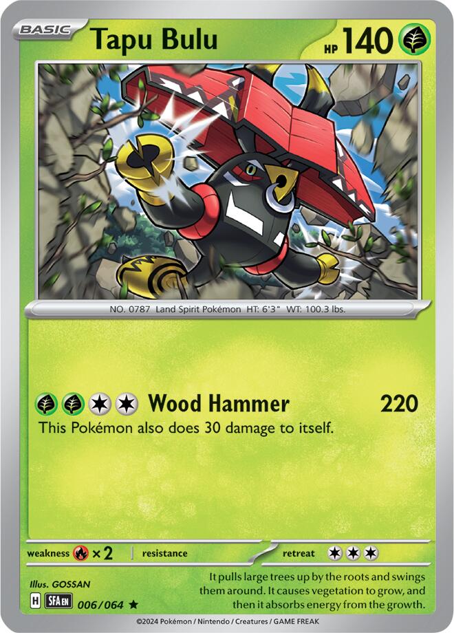 Tapu Bulu (006/064) [Scarlet & Violet: Shrouded Fable] | The Time Vault CA