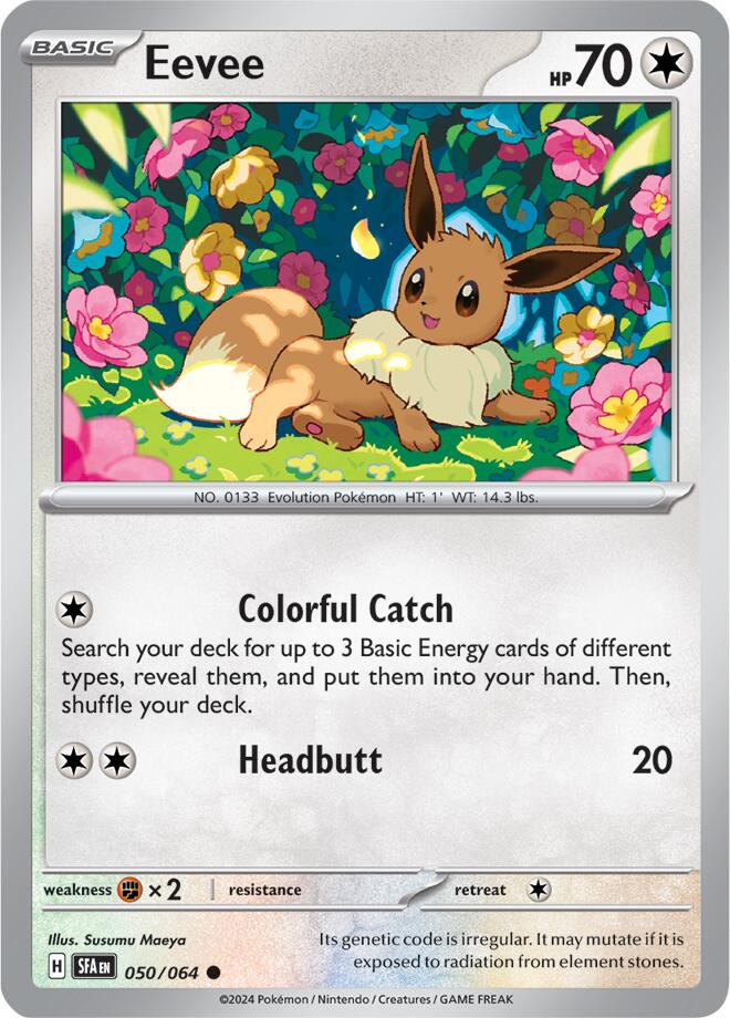 Eevee (050/064) [Scarlet & Violet: Shrouded Fable] | The Time Vault CA