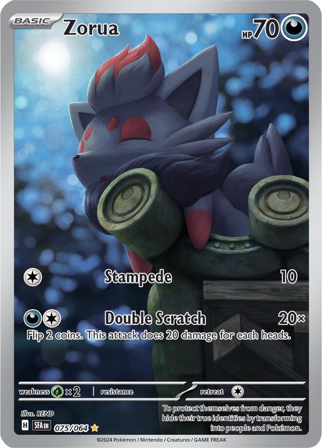 Zorua (075/064) [Scarlet & Violet: Shrouded Fable] | The Time Vault CA