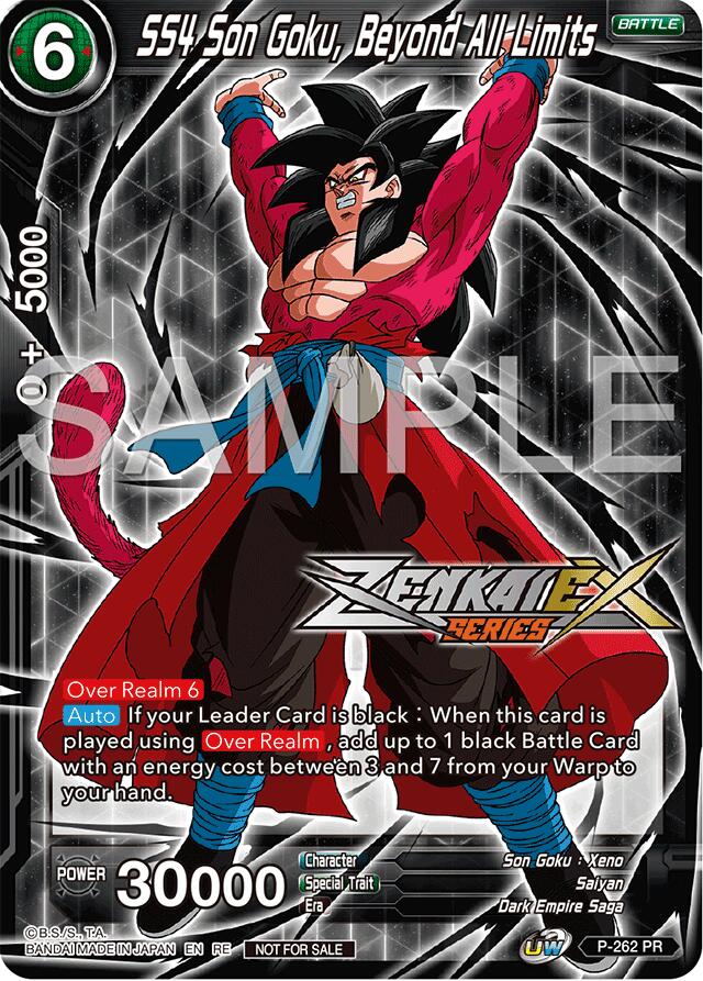 SS4 Son Goku, Beyond All Limits (Event Pack 15) (P-262) [Promotion Cards] | The Time Vault CA