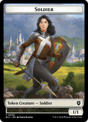 Soldier // Citizen Double-Sided Token [Bloomburrow Commander Tokens] | The Time Vault CA