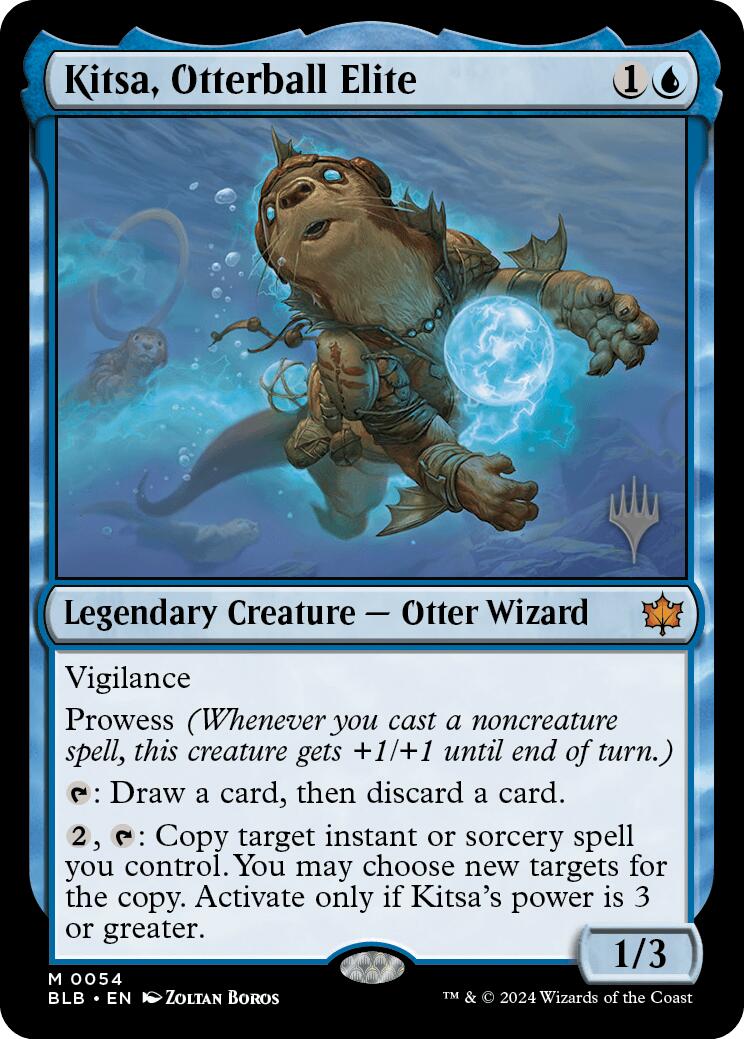 Kitsa, Otterball Elite (Promo Pack) [Bloomburrow Promos] | The Time Vault CA