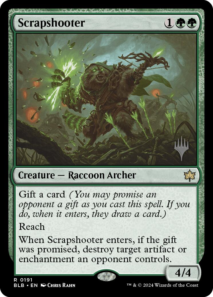 Scrapshooter (Promo Pack) [Bloomburrow Promos] | The Time Vault CA