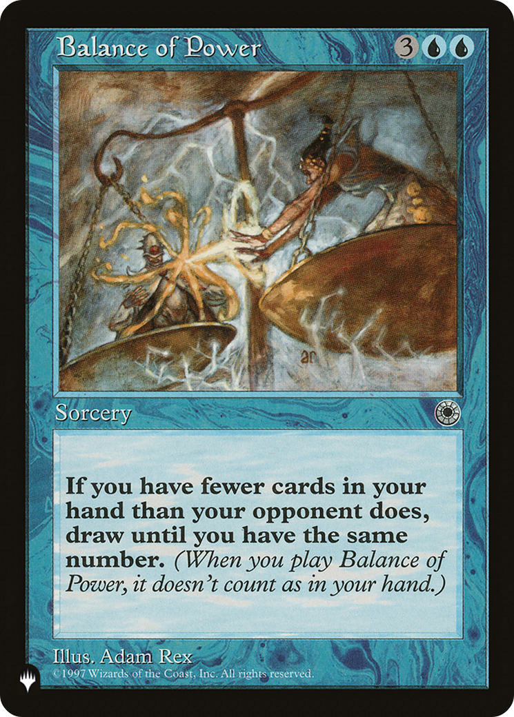 Balance of Power [The List] | The Time Vault CA