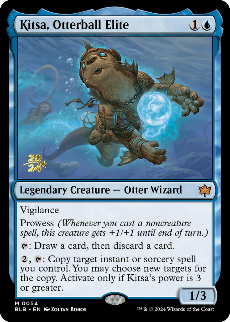 Kitsa, Otterball Elite [Bloomburrow Prerelease Promos] | The Time Vault CA