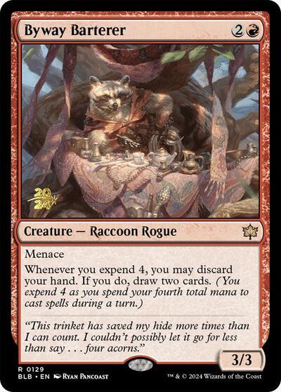 Byway Barterer [Bloomburrow Prerelease Promos] | The Time Vault CA