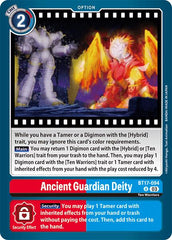 Ancient Guardian Deity [BT17-094] [Secret Crisis] | The Time Vault CA