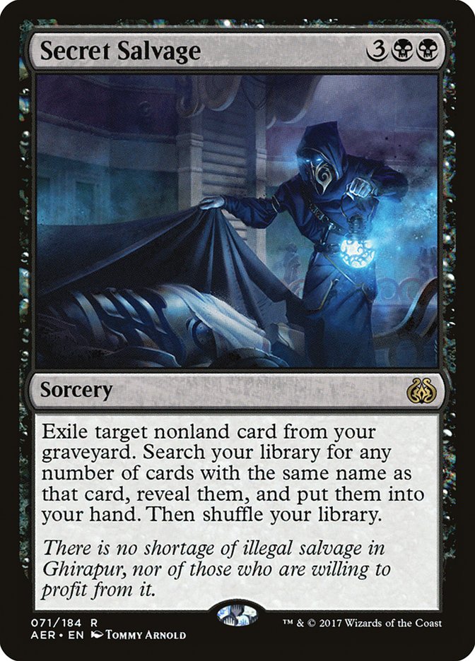 Secret Salvage [Aether Revolt] | The Time Vault CA