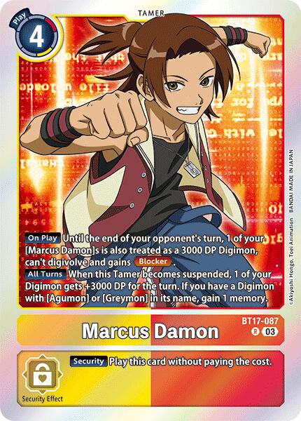 Marcus Damon [BT17-087] [Secret Crisis] | The Time Vault CA