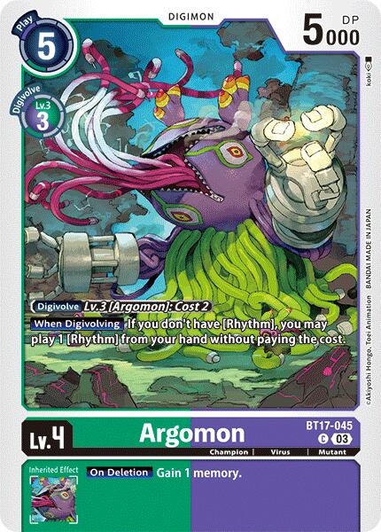 Argomon [BT17-045] - BT17-045 [Secret Crisis] | The Time Vault CA