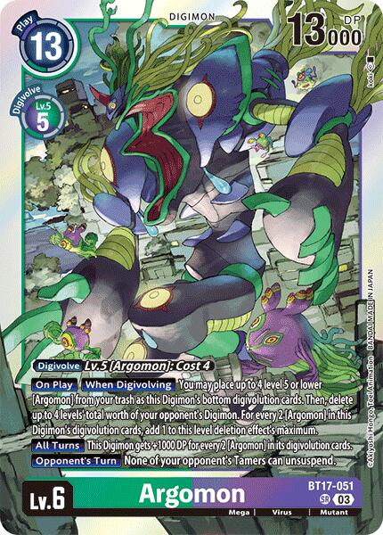 Argomon [BT17-051] - BT17-051 [Secret Crisis] | The Time Vault CA