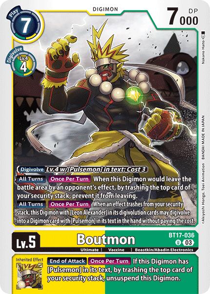 Boutmon [BT17-036] [Secret Crisis] | The Time Vault CA