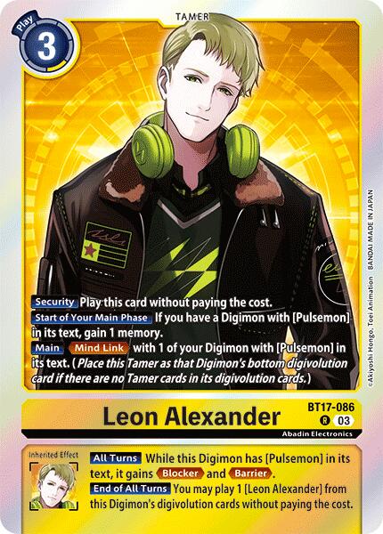 Leon Alexander [BT17-086] [Secret Crisis] | The Time Vault CA