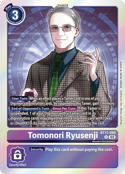 Tomonori Ryusenji [BT17-090] [Secret Crisis] | The Time Vault CA