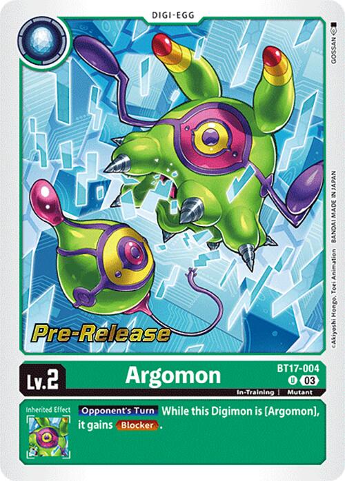 Argomon [BT17-004] [Secret Crisis Pre-Release Cards] | The Time Vault CA