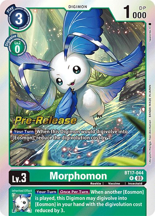 Morphomon [BT17-044] [Secret Crisis Pre-Release Cards] | The Time Vault CA