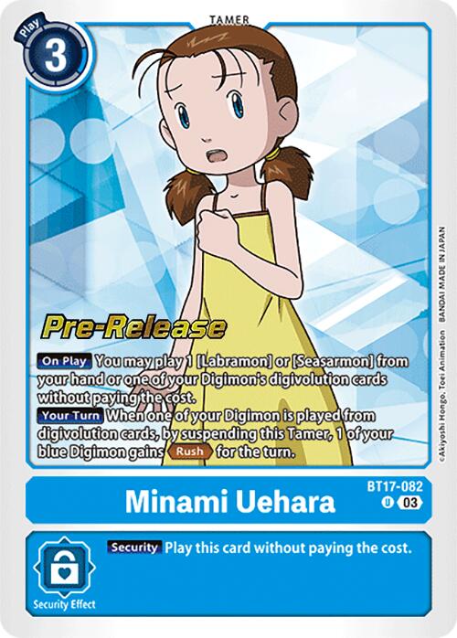 Minami Uehara [BT17-082] [Secret Crisis Pre-Release Cards] | The Time Vault CA