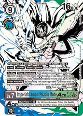 Imperialdramon: Paladin Mode ACE [BT17-077] (Textured) [Secret Crisis] | The Time Vault CA