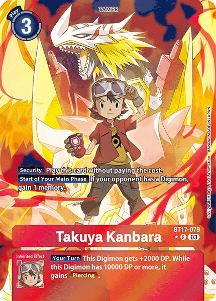 Takuya Kanbara [BT17-079] (Alternate Art) [Secret Crisis] | The Time Vault CA