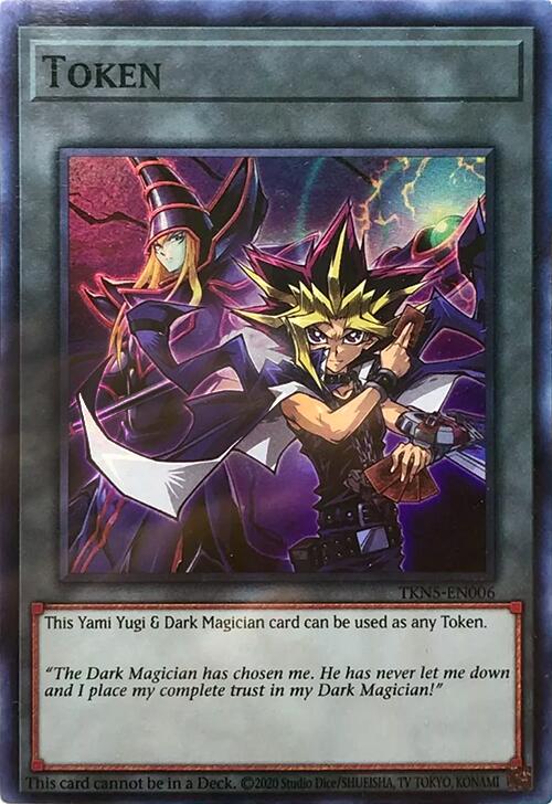 Token: Yami Yugi & Dark Magician [TKN5-EN006] Super Rare | The Time Vault CA