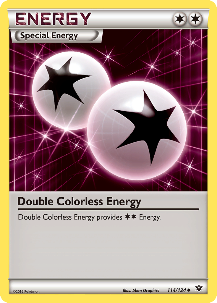 Double Colorless Energy (114/124) [XY: Fates Collide] | The Time Vault CA