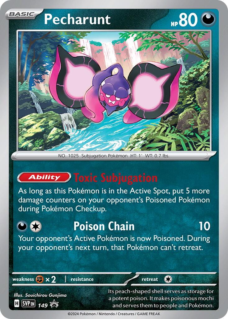 Pecharunt (149) [Scarlet & Violet: Black Star Promos] | The Time Vault CA