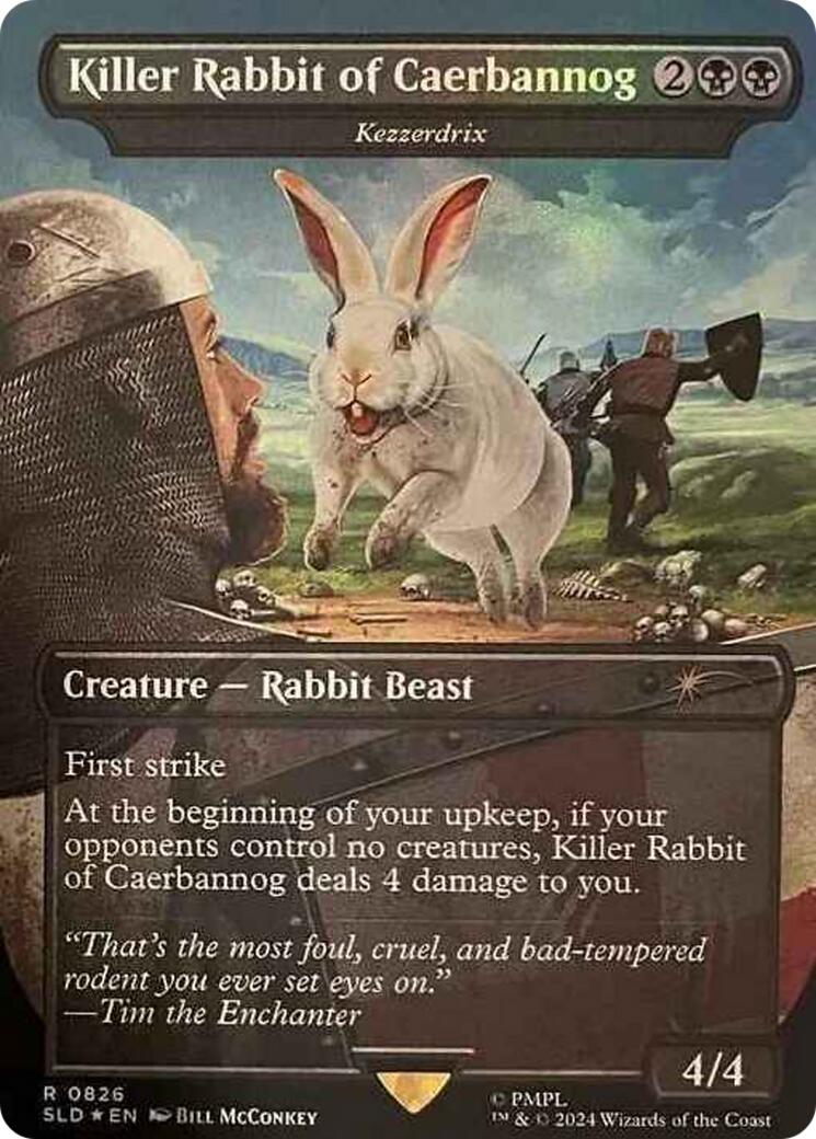 Killer Rabbit of Caerbannog - Kezzerdrix [Secret Lair Drop Series] | The Time Vault CA