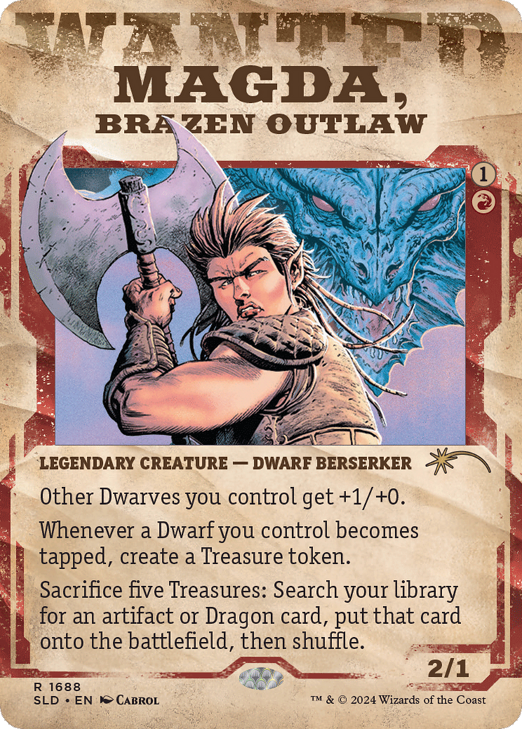 Magda, Brazen Outlaw [Secret Lair Drop Series] | The Time Vault CA