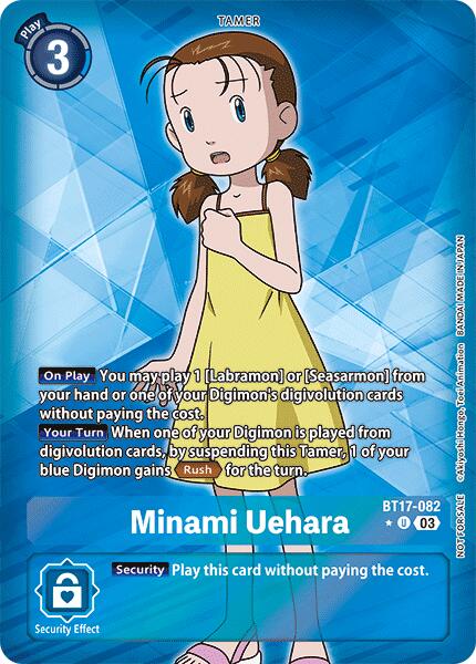 Minami Uehara [BT17-082] (Box Promotion Pack: Secret Crisis) [Secret Crisis] | The Time Vault CA