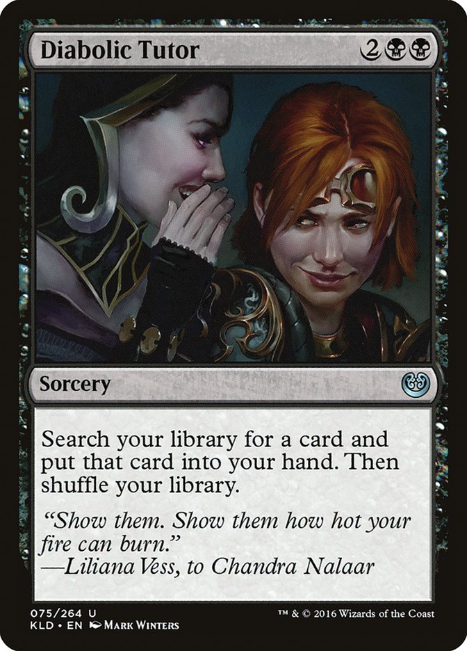 Diabolic Tutor [Kaladesh] | The Time Vault CA