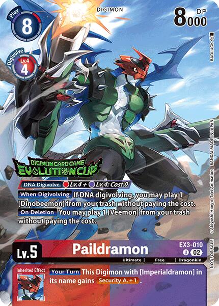 Paildramon [EX3-010] (2024 Evolution Cup) [Draconic Roar] | The Time Vault CA